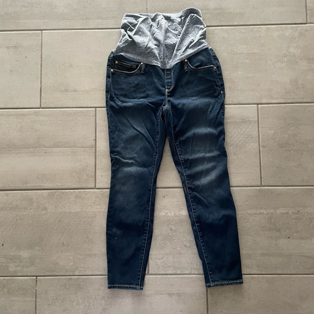 Gap Maternity jeans, full panel, size 28s